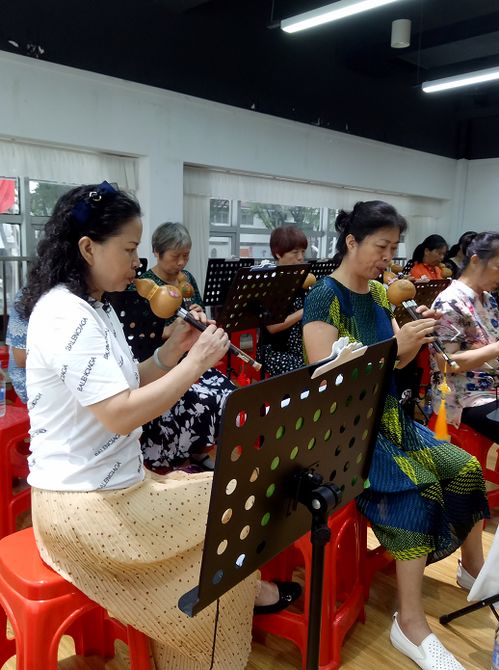 深圳社区家园网 荔芳社区 荔芳社区开展葫芦丝乐器培训活动